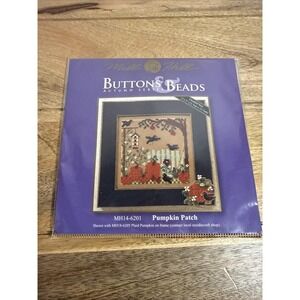 MILL HILL 2006 Buttons Beads Cross Stitch PUMPKIN PATCH MH14-6201